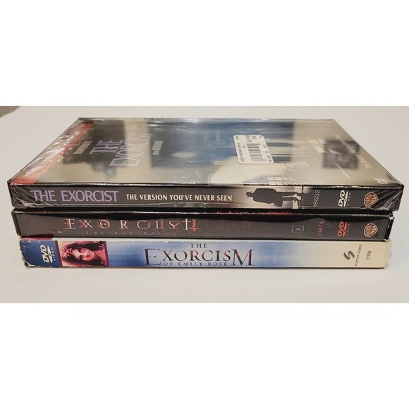 The Exorcist, Exorcist The Beginning, The Exorcism of Emily Rose DVD Lot - Picture 2 of 3